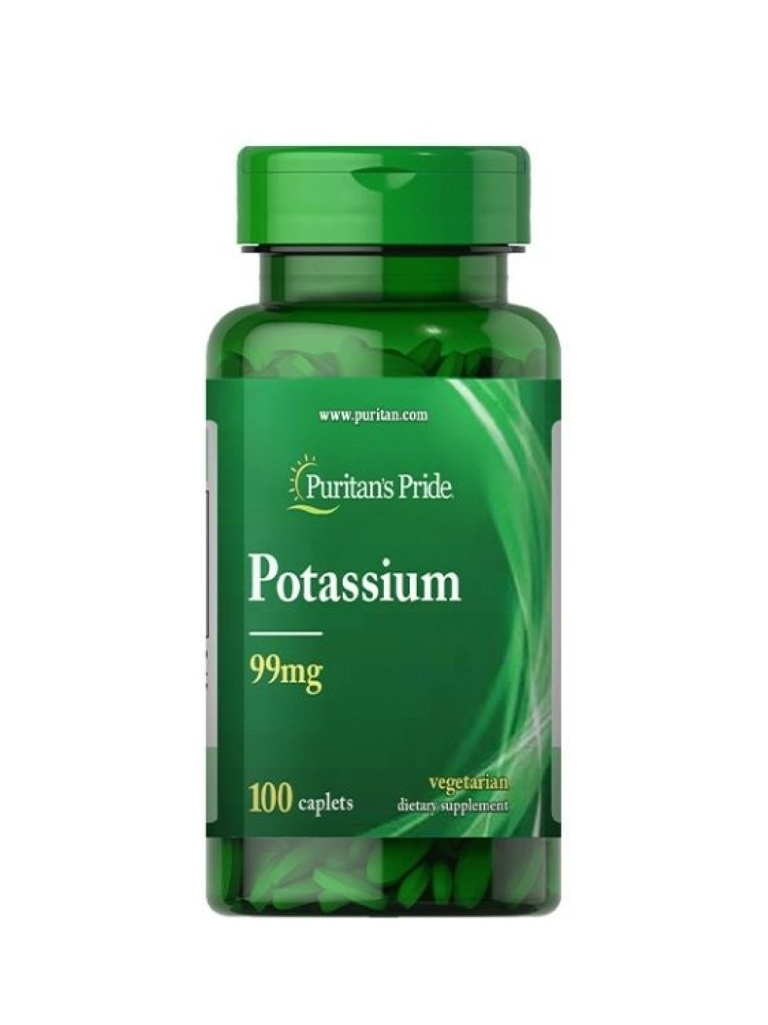 Puritan's Pride Potassium 99 mg (100 caplets) edamama
